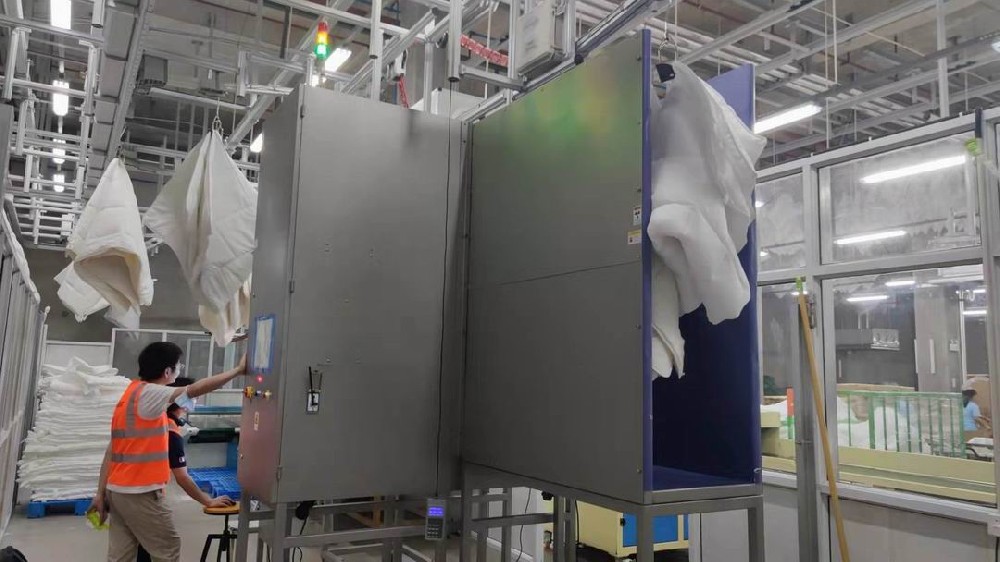 吊掛紡織品自動(dòng)檢針機(jī)